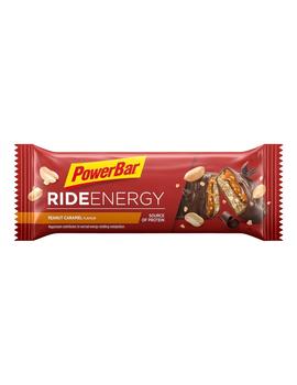 barrita powerbar ride energy cacahuete caramelo