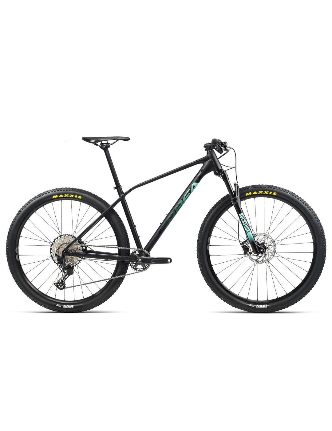 orbea alma h20 negro (mate)-ice green (brillo)