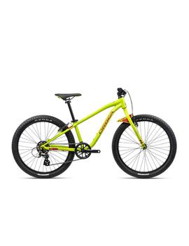 orbea  mx 24 dirt  lime green-watermelon red