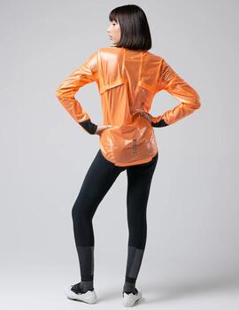 chaqueta ligera impermeable pluvia 2.0 orange